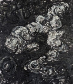 Untitled 02 [Remains of the Remains 02] - Black, Contemporary, Abstract, Gray