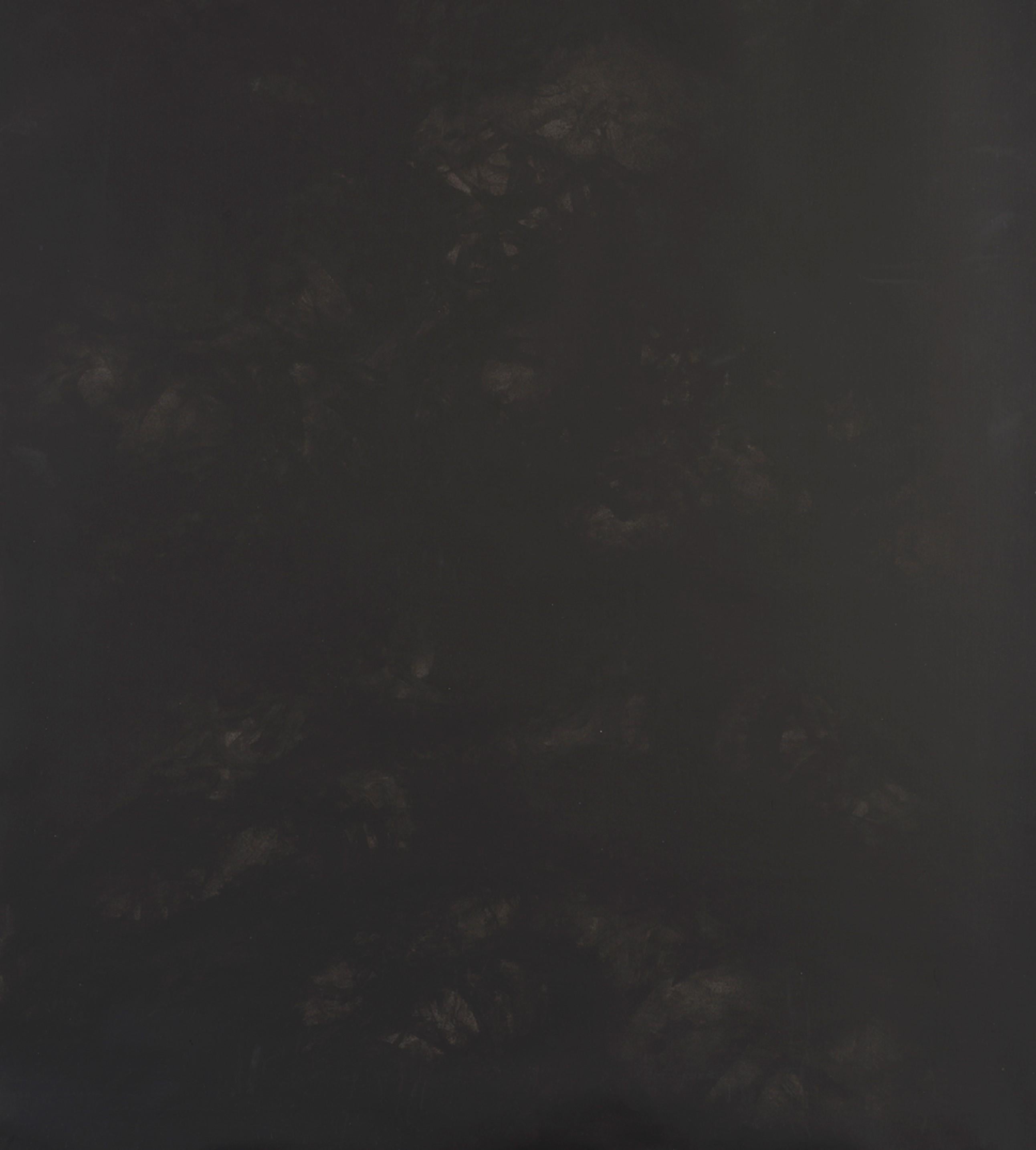 Sans titre 021 [Remains of the Remains 021] - Art abstrait noir, monochrome en vente 1