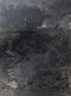 Untitled 03 [Dissecting the Unknown 03] - Schwarz, Monochrome, Abstrakte Kunst