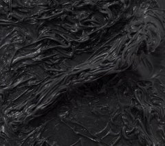 Untitled 04 - Contemporary, Black, Organic, Abstract, Monochrome, 21st Century