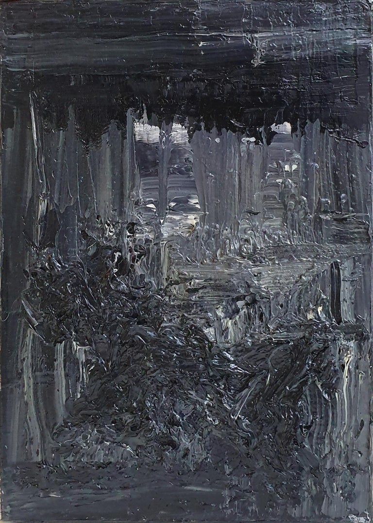 Zsolt Berszan Untitled 08 Contemporary Abstract Painting