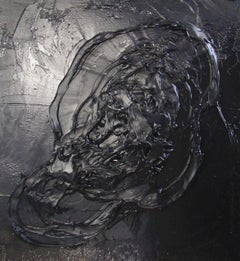 Untitled 09 [Dissecting the Unknown 09] - 21st Century, Abstract, Black, Organic
