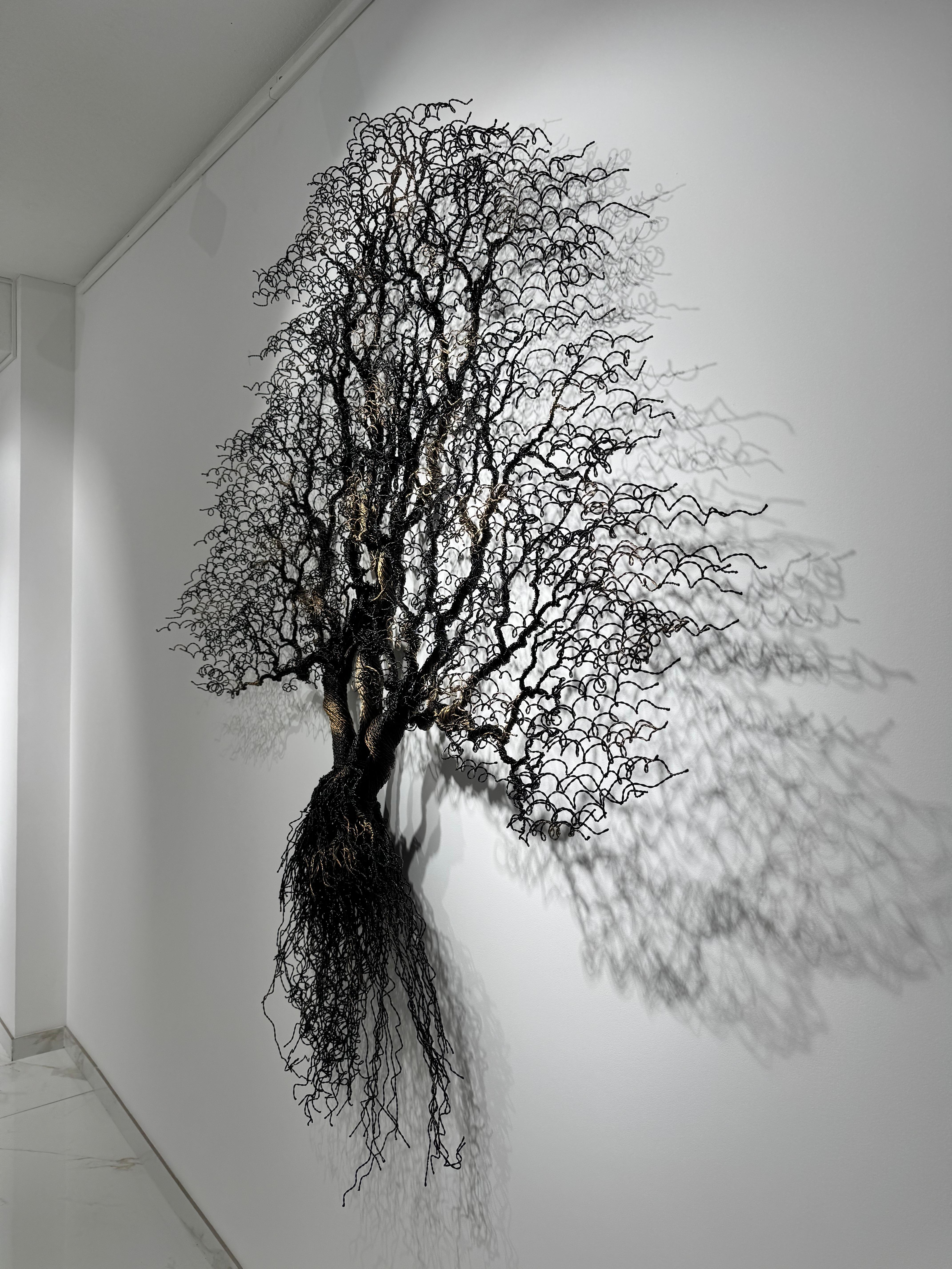 Ontano, Zsuzsanna Györgyövics - Scultura da parete in vendita 8
