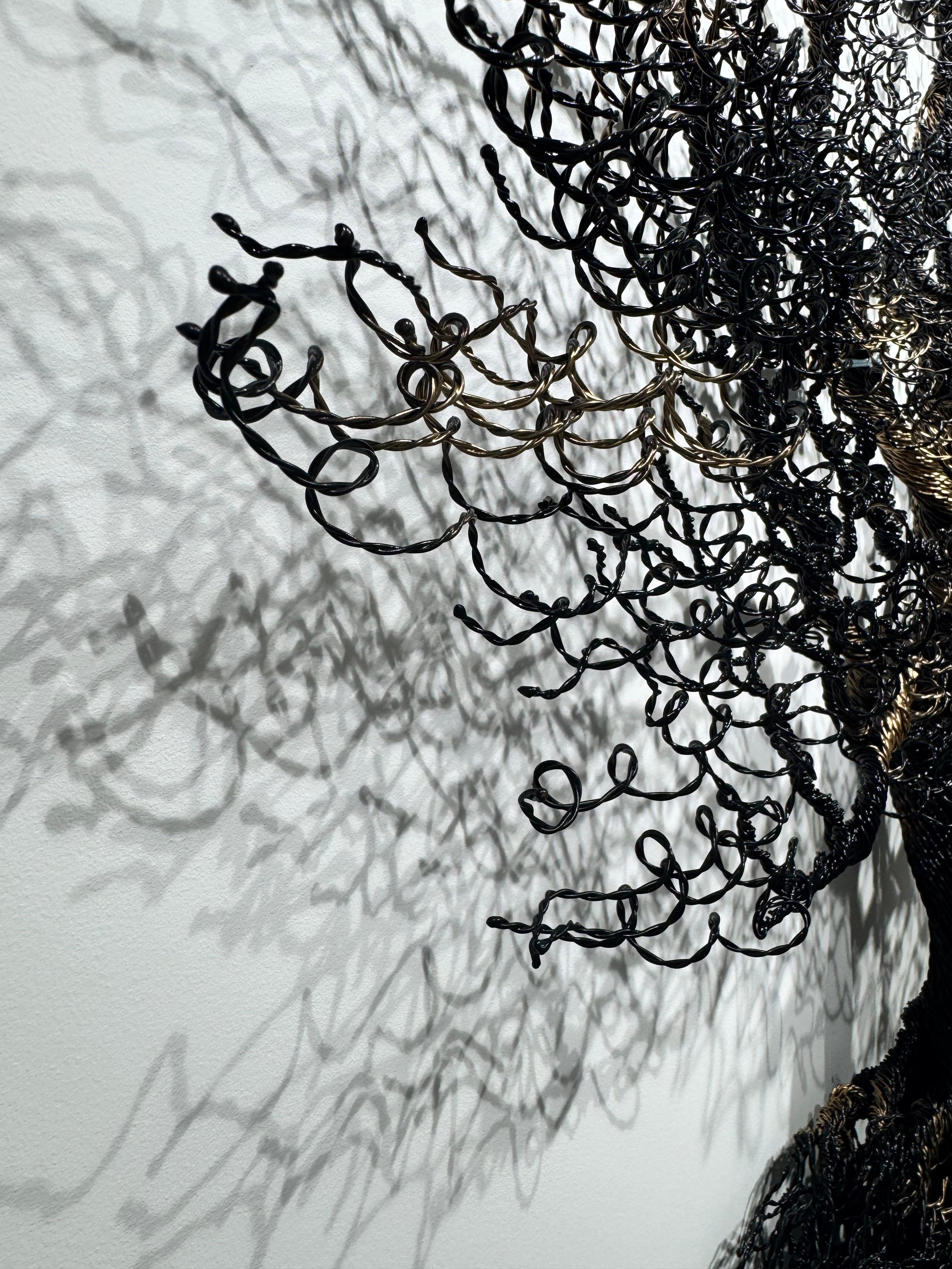 Oak , Zsuzsanna Györgyövics - Sculpture murale en vente 3