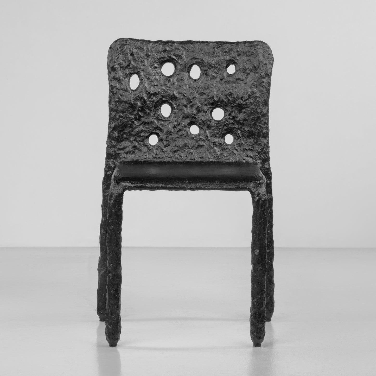 ZTISTA / Ukrainian for made of dough /

ZTISTA chair — hand-sculpted of FAINA’s eponymous material — ZTISTA a sustainable blend of clay, hay and other recycled materials, designed to one day return to nature. 
ZTISTA is about tactility, pure energy,