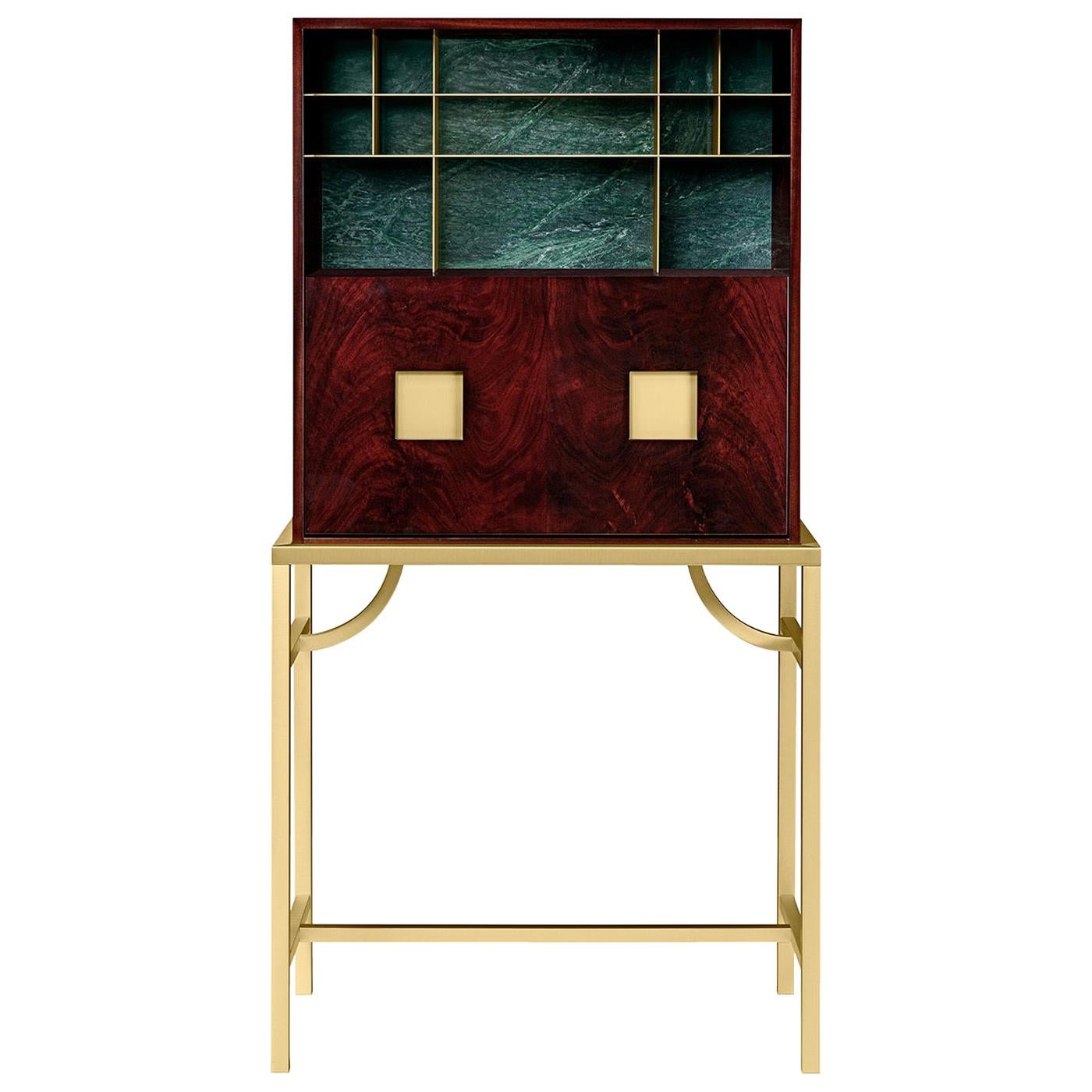 Zuan Mahogany Tall Cabinet