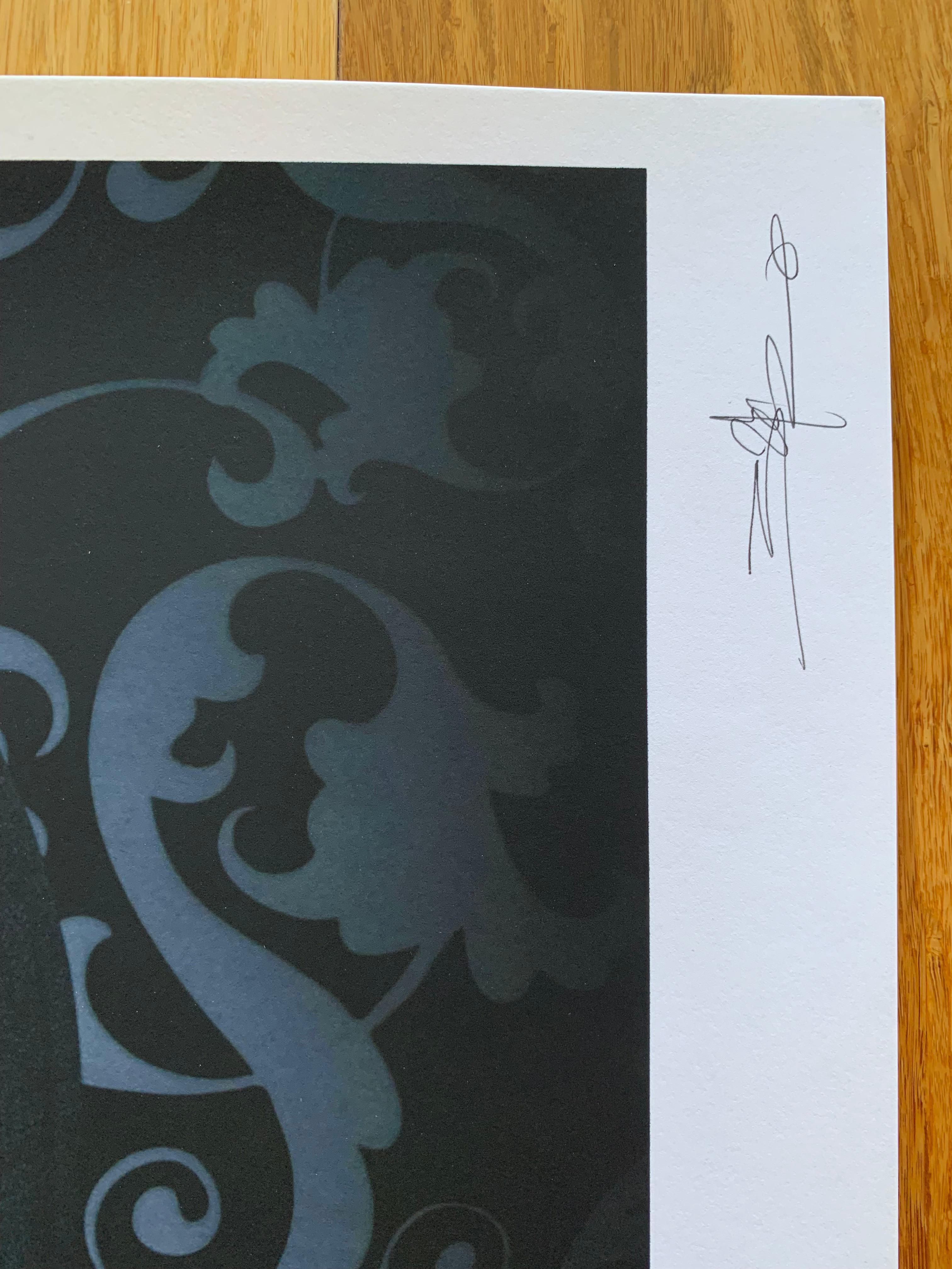 Black Aleph (2007) di Zoobs	
Stampa d'arte giclée professionale su carta Fine Art	
Formato di stampa 14 x 21 pollici (35,5 x 53,3 cm)
Formato carta 17 x 22 pollici (43,2 x 55,9 cm)
Edizione di 50
Numerato (AP) e firmato dall'Artista
Il COA