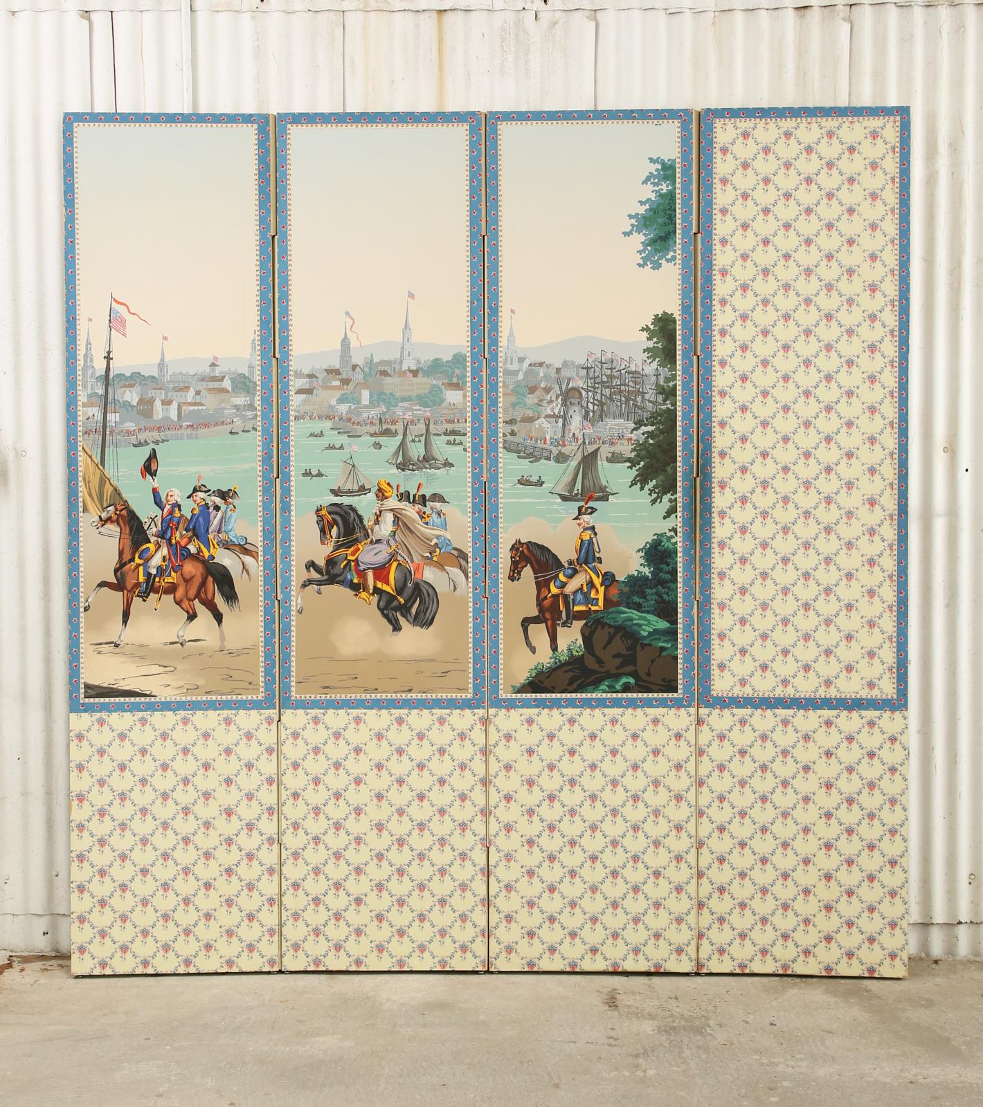 Zuber and Cie Wallpaper Panels American Independence Screen 8