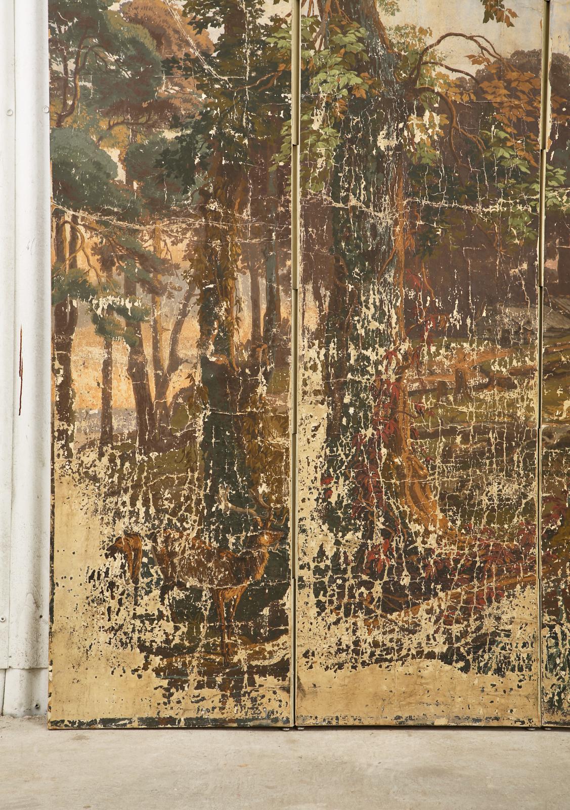 Zuber and Cie Wallpaper Panels American Independence Screen In Good Condition In Rio Vista, CA