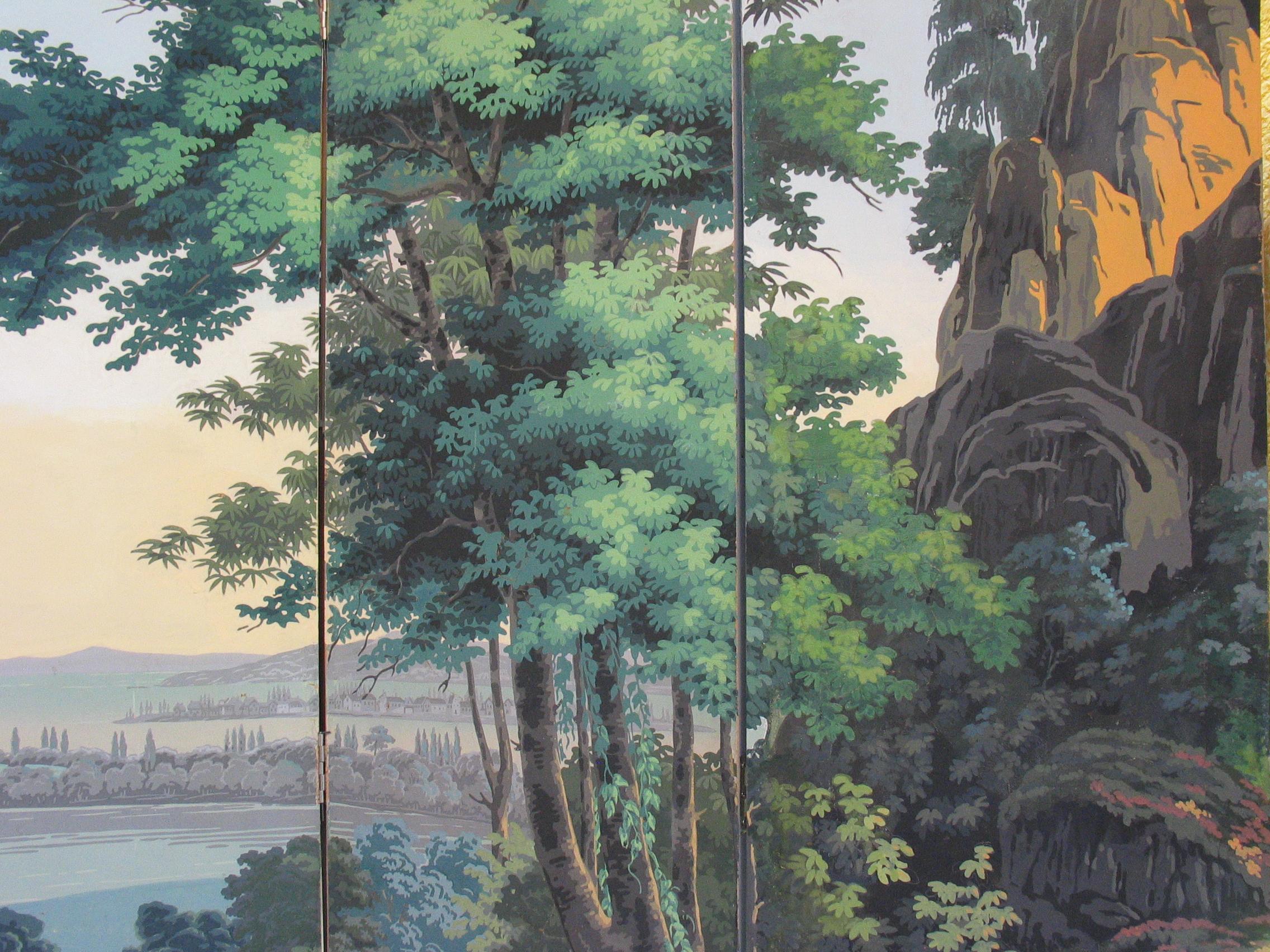 Zuber & Cie.  Écran du début du 20e siècle   