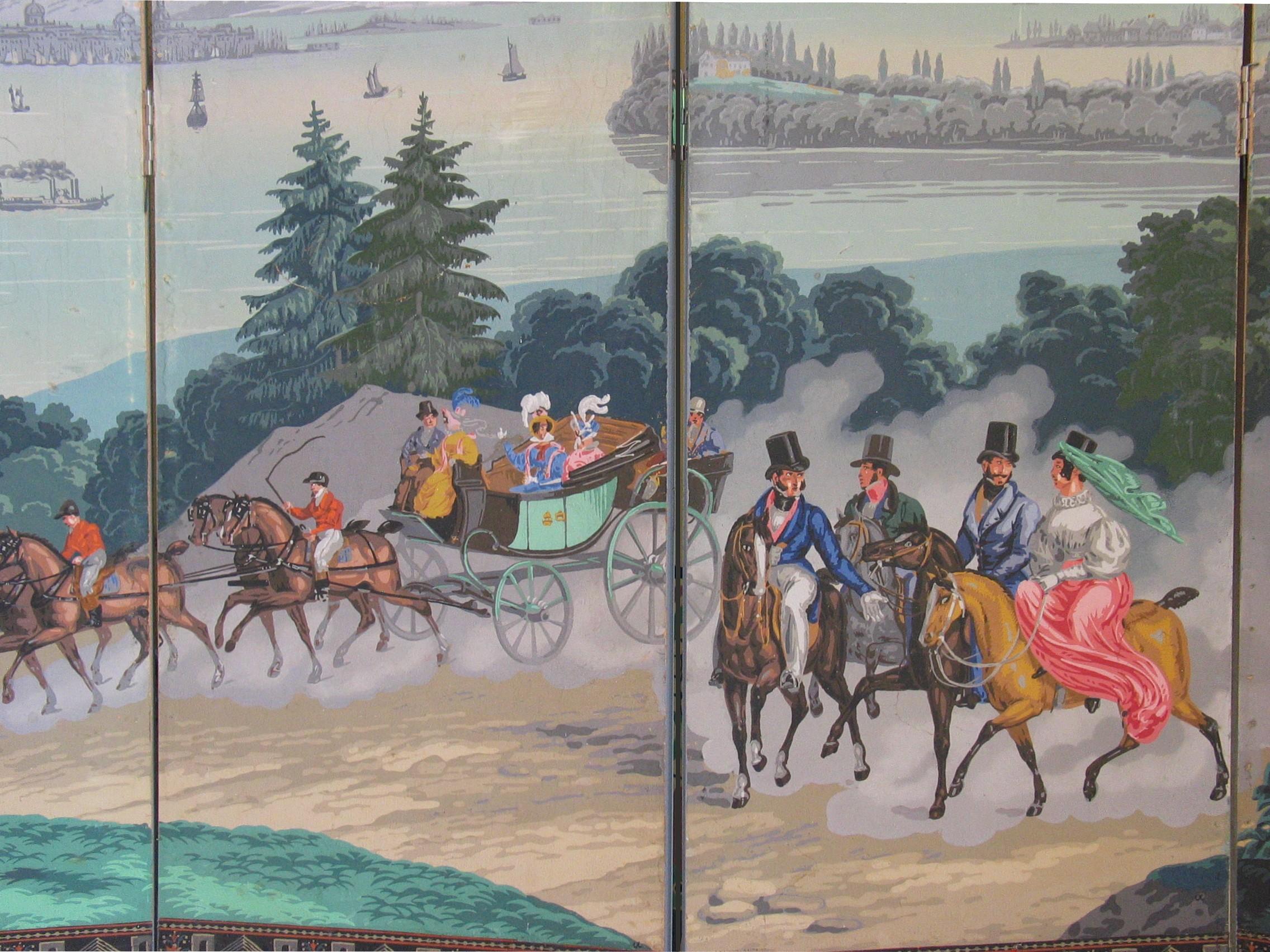 Bois Zuber & Cie.  Écran du début du 20e siècle   