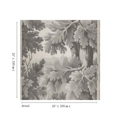 Zuber, 'La Foret des Ardennes' Hand Wood Blocked Scenic Wall Paper