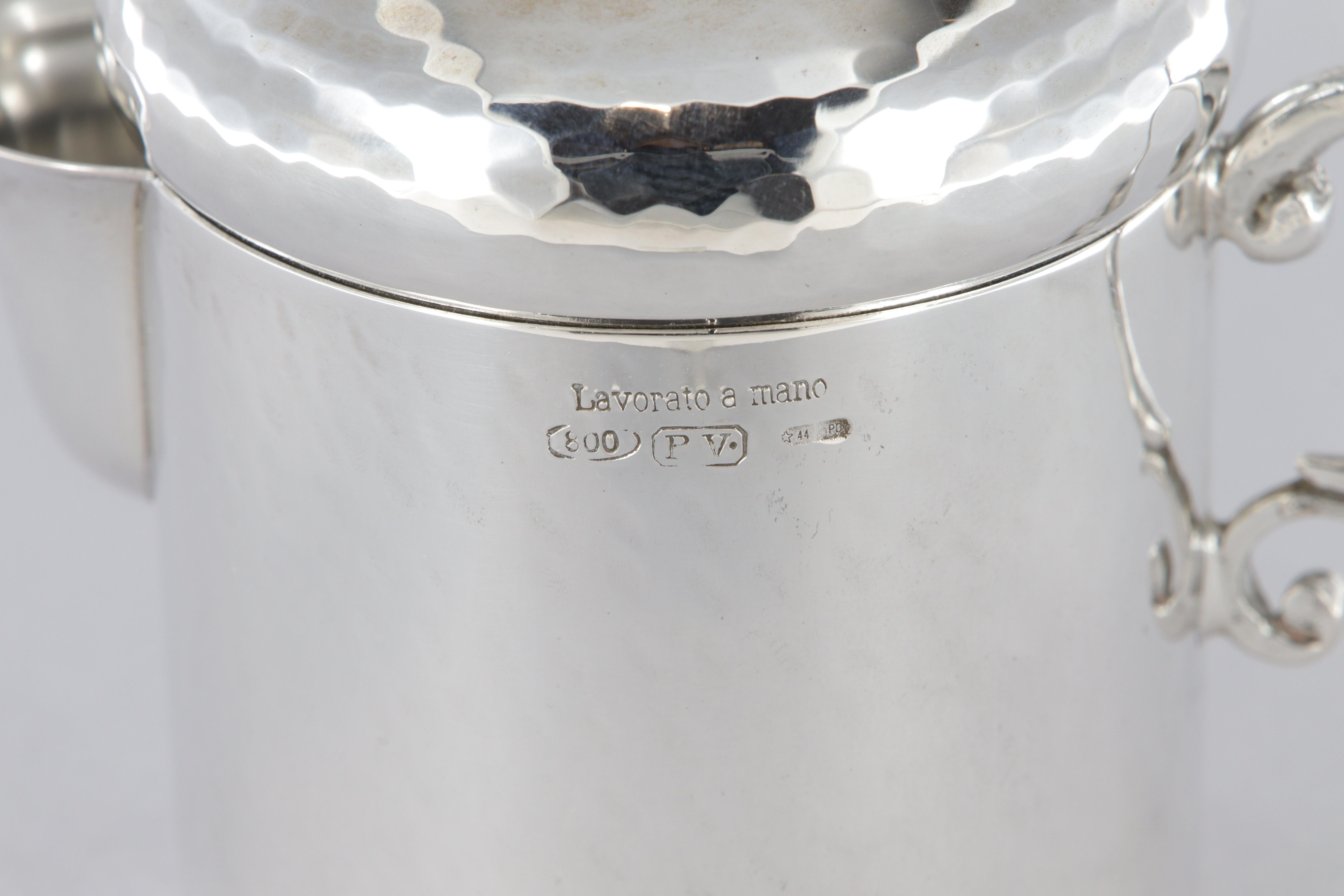 Azucarero con dosificador en plata 800 en venta 7