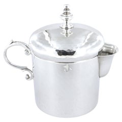 800 silver sugar bowl with dispenser