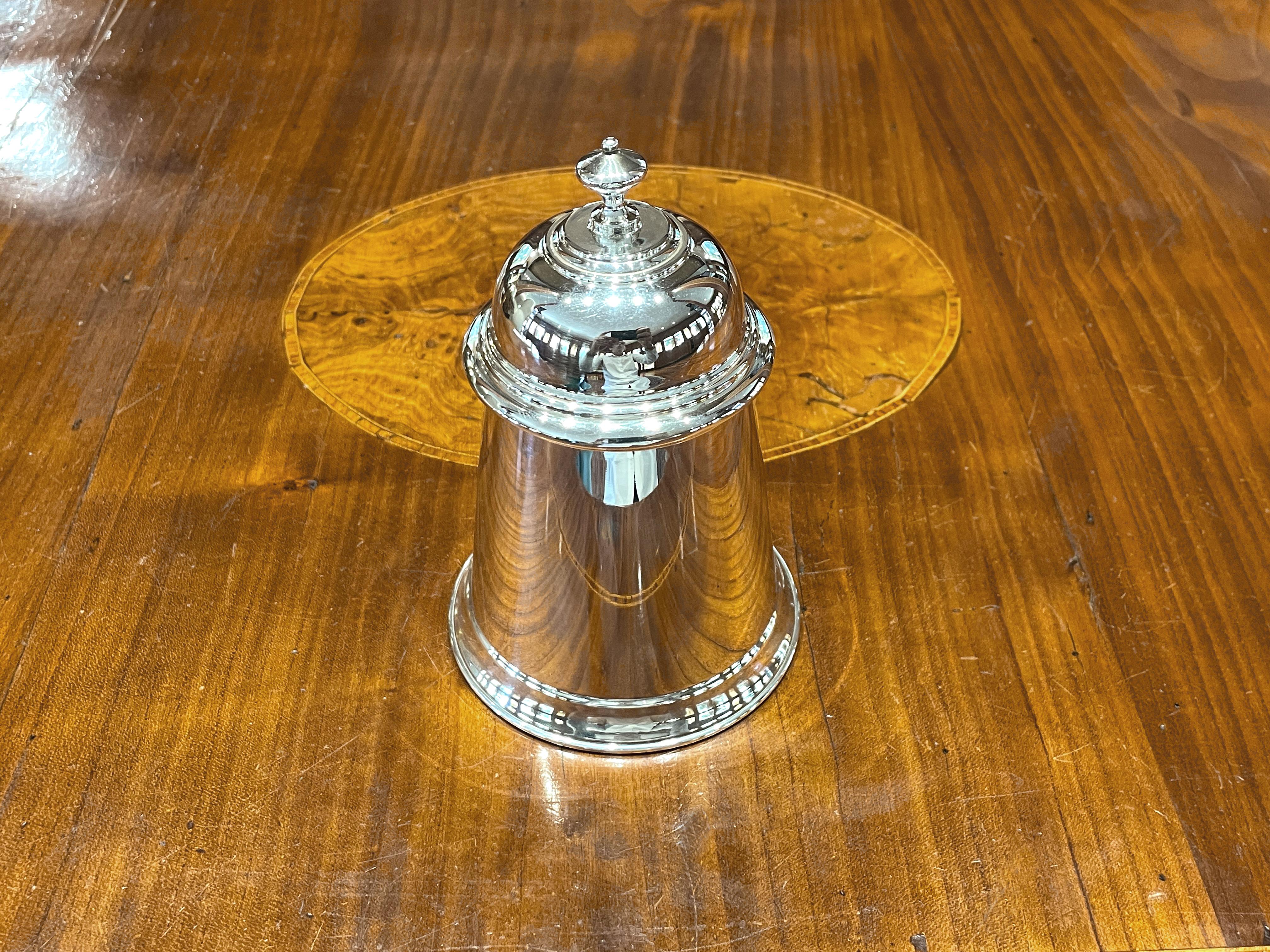 Silver sugar bowl In New Condition For Sale In Perugia, IT