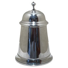Silver sugar bowl