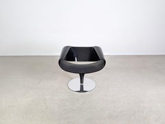 ZÜCO Perillo Stuhl Martin Ballendat schwarz lounge chair Leder