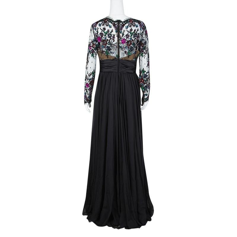 zuhair murad silk maxi dress