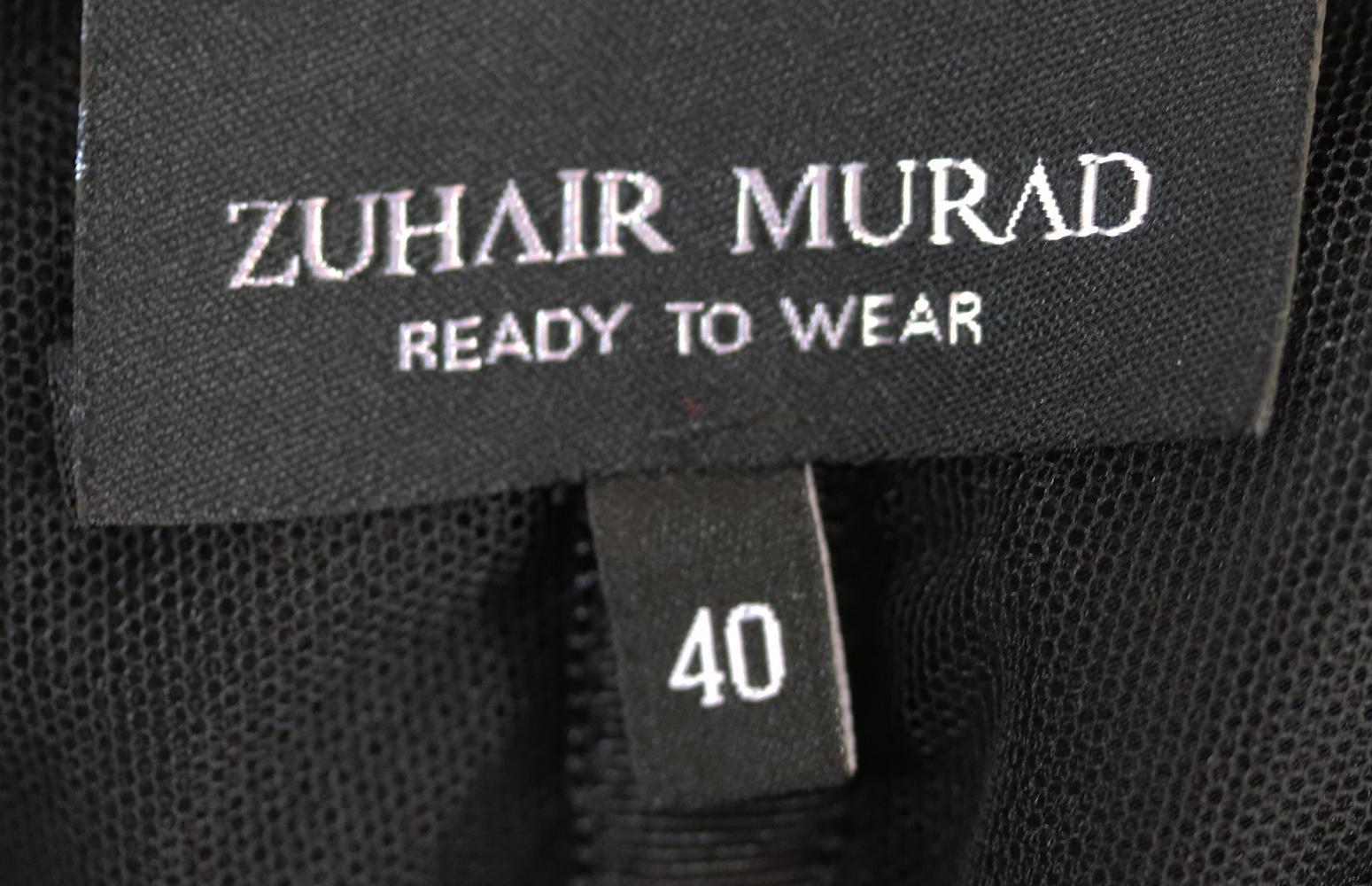 zuhair murad black gown