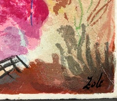 "New Romance" Limited Edition Serigraph (206/400) Signed by Artist