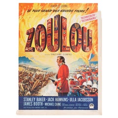 Zulu 1964 French Moyenne Film Poster