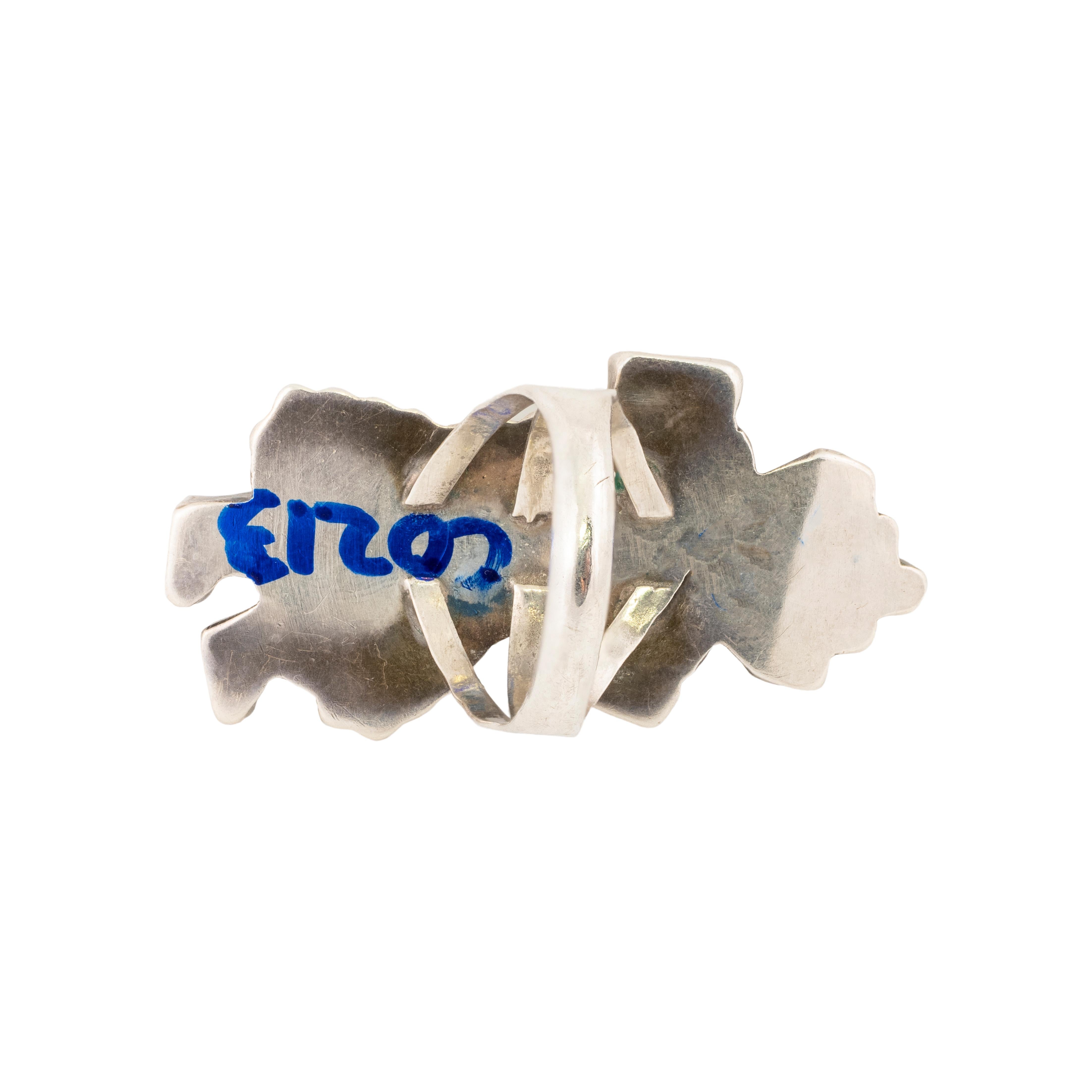 Zuni Dancer Ring In Good Condition For Sale In Coeur d Alene, ID