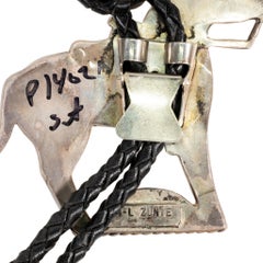 Zuni Horse Bolo and Buckle Set by Helen Lincoln