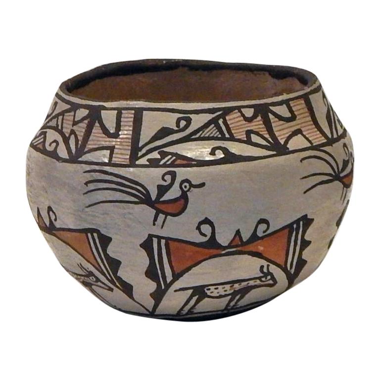 Zuni - Pot en forme de cœur amérindien