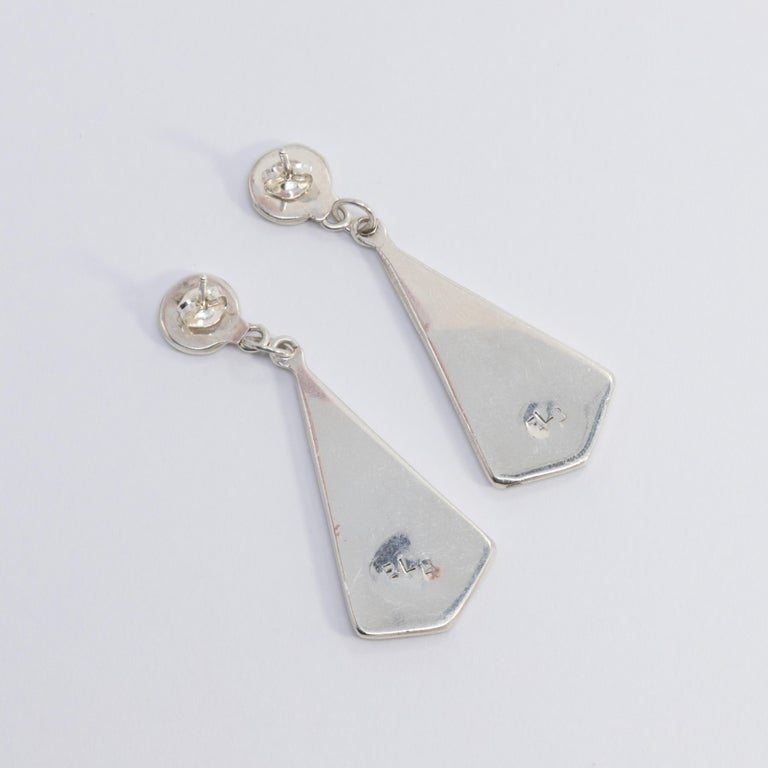 Triangle Zuni Dangle Earrings