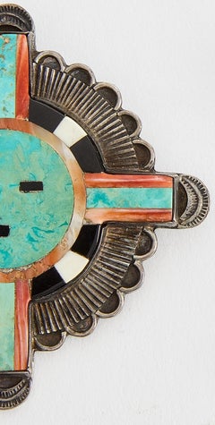 Zuni Sun God Pin