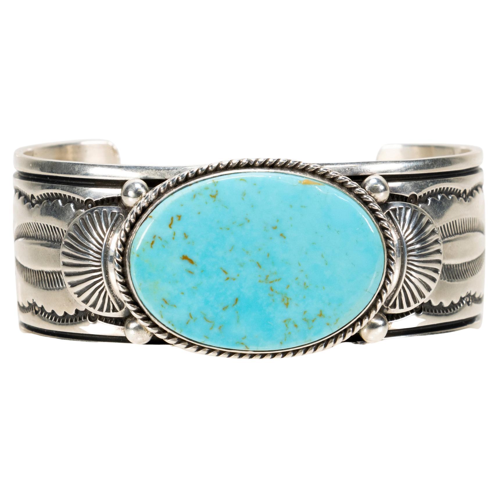 Bracciale Zuni in turchese e argento sterling