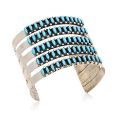 Zuni Turquoise Cuff Bracelet