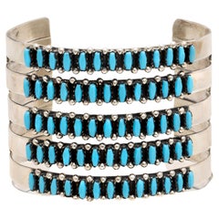 Zuni Turquoise Cuff Bracelet