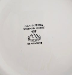 Biana Giò Ponti Ceramic Soup Bowl for Richard Ginori, made in Italy, 1935