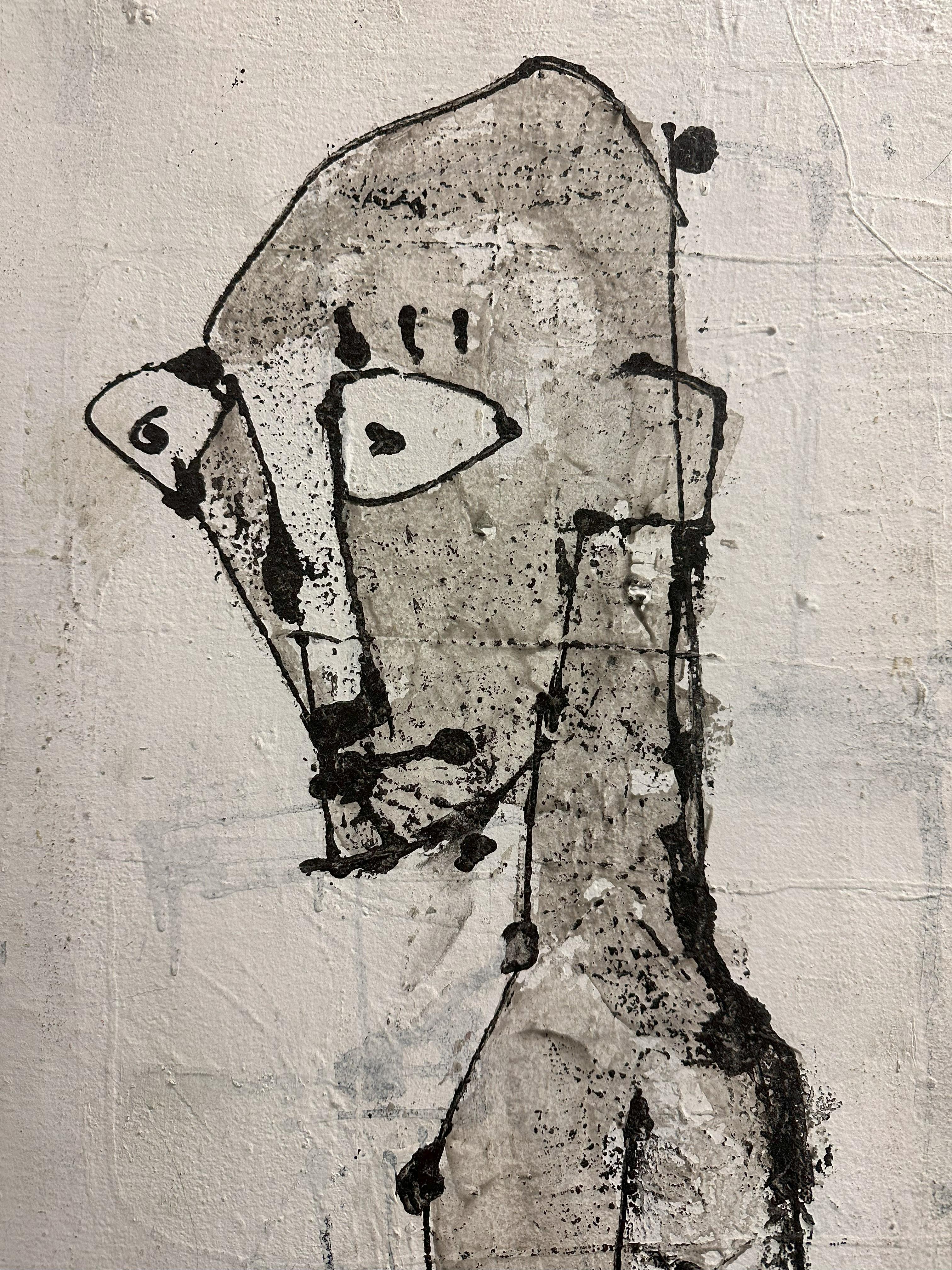 Je ne vois pas le monde dans lequel je vis - Painting de Zura