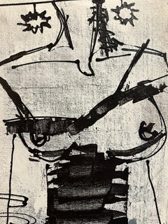 Korsett von Zura - Ausdrucksstarke Stehende-Figur-Malerei