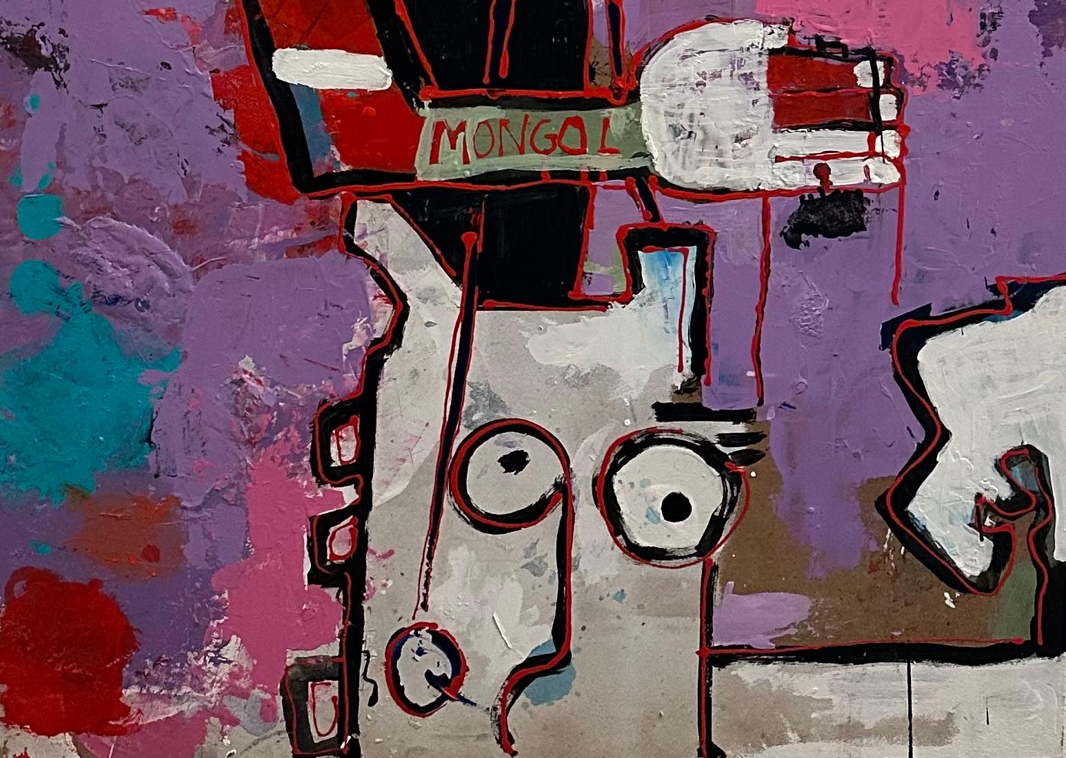 Mongol - Contemporain Painting par Zura