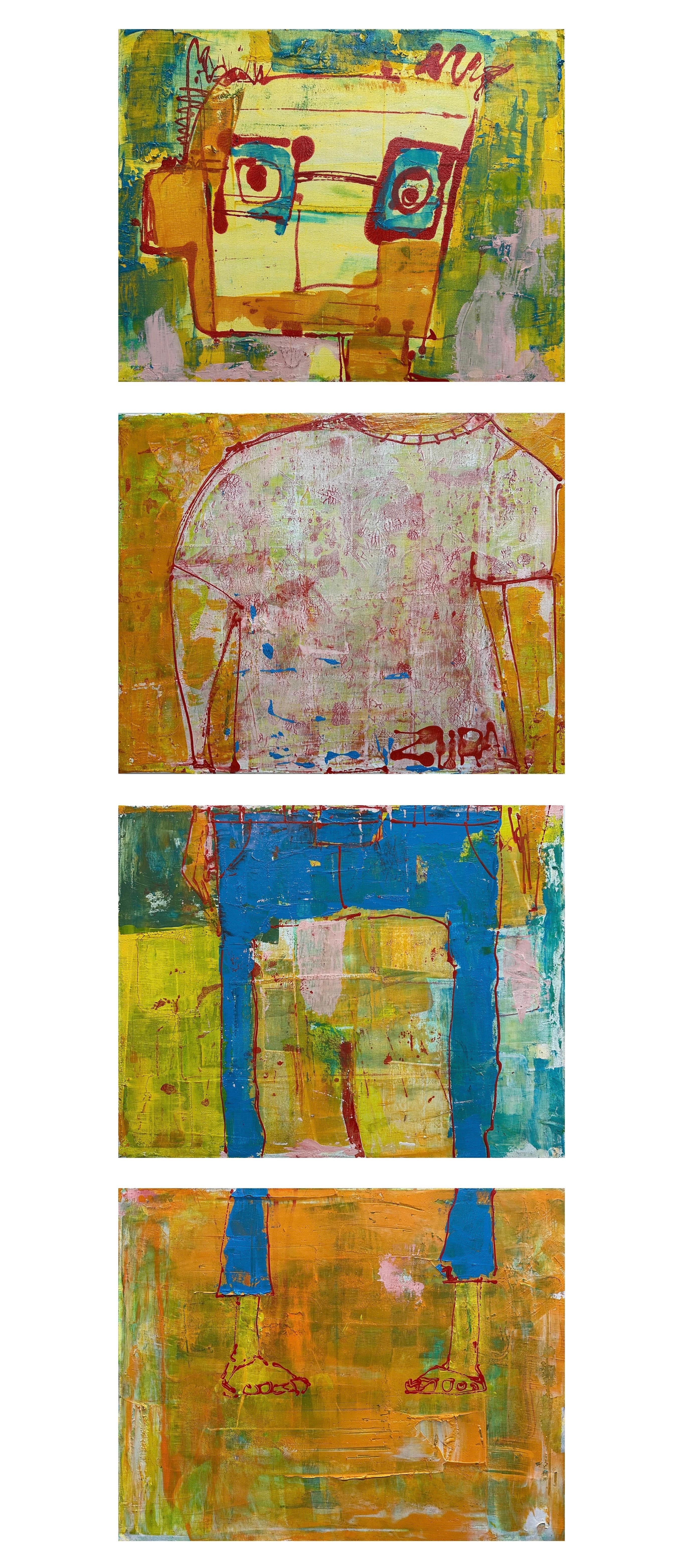 Unframed Pinturas abstractas