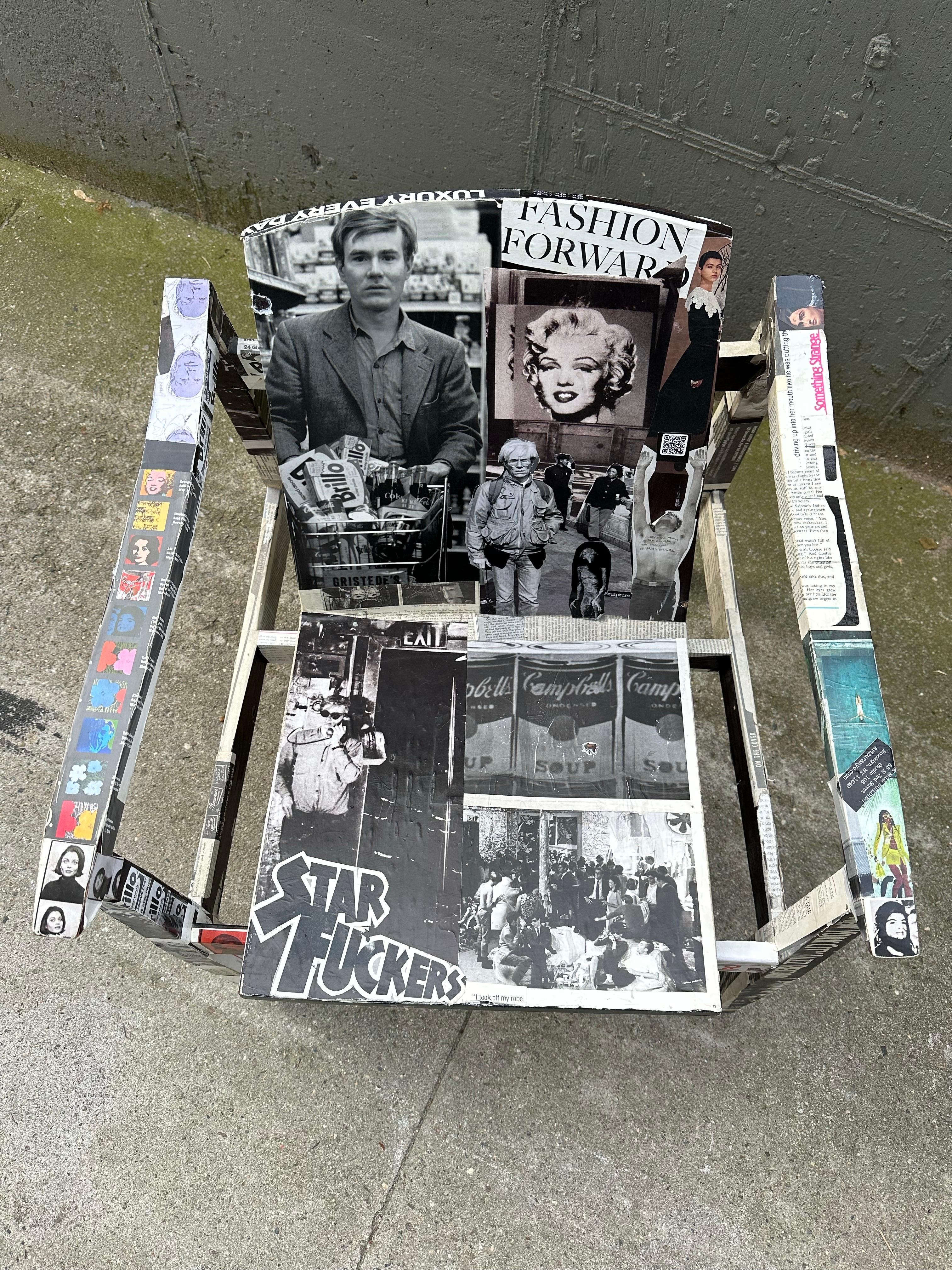 Andy Warhol Lot No. Chair For Sale 4