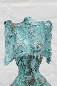 Modern Angel - Figurative Sculpture by Zura