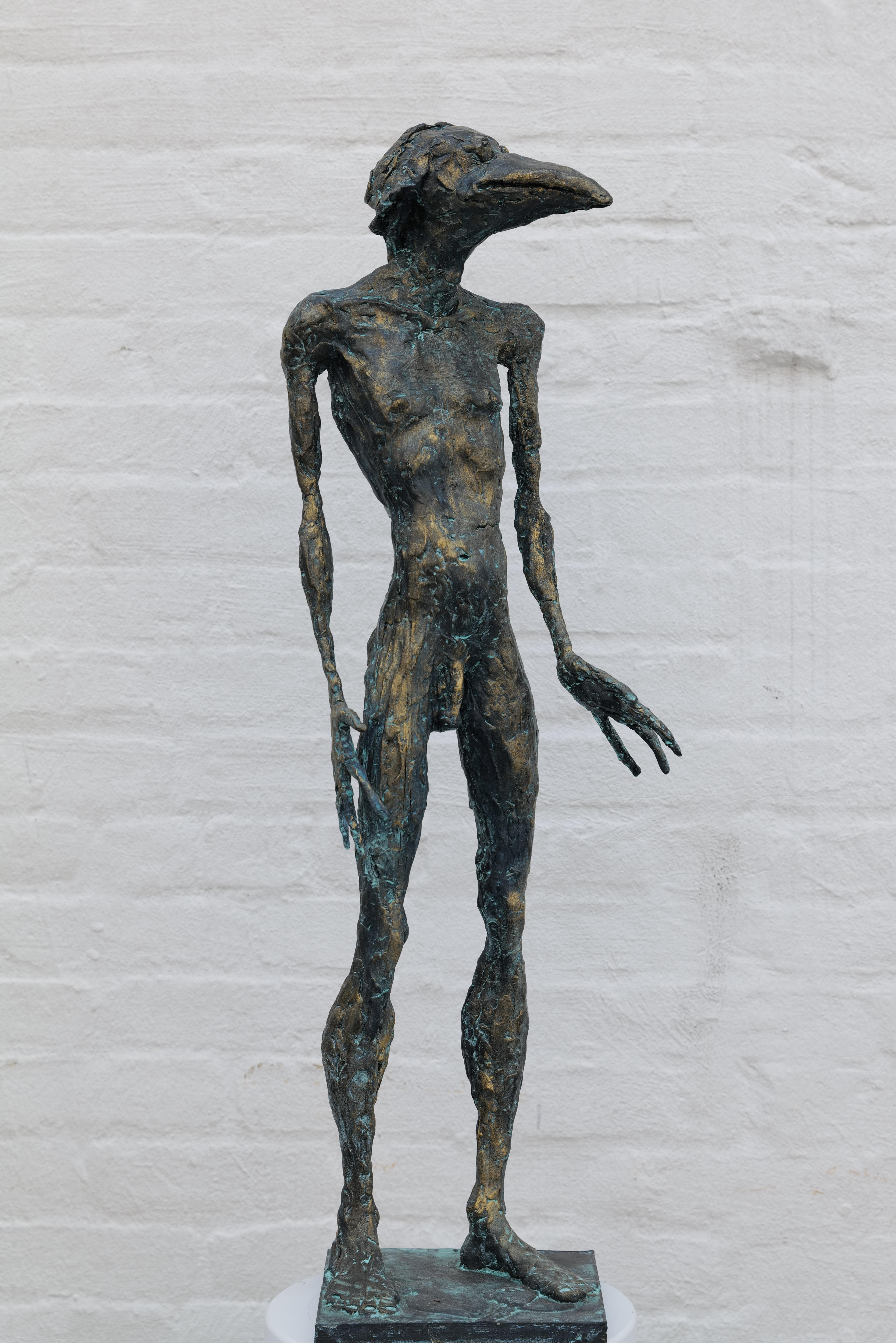Birdman - Sculpture Contemporáneo de Zura