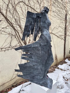 “Chaos” by Zura – Contemporary Mixed Media Sculpture in Recycled Materials