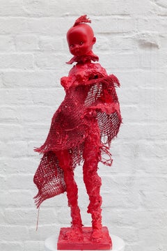 Demna Baby – Balenciaga-Inspired Edgy Mixed Media Sculpture by Zura