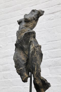 Female Torso in Bronze Finish - Contemporary Figurative Sculpture by Zura