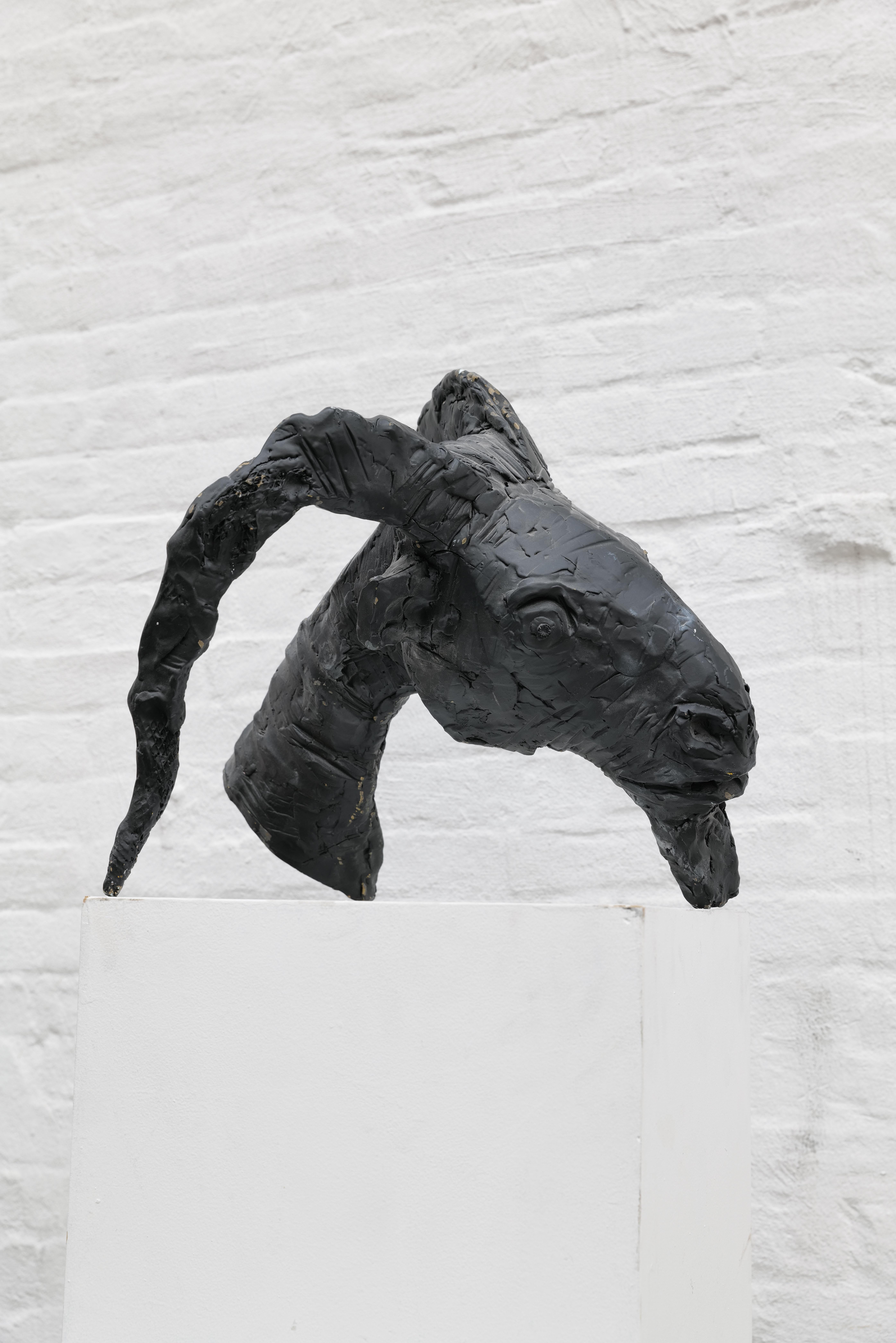 Cabeza de cabra - Sculpture de Zura