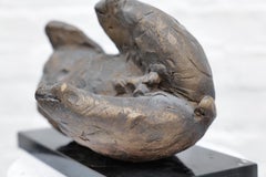 Scultura di torso di cavallo - Forma animale figurativa astratta di Zura