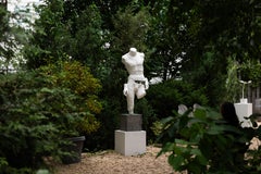 Scultura di un torso maschile di Zura – Scultura figurativa contemporanea a grandezza naturale, 2026