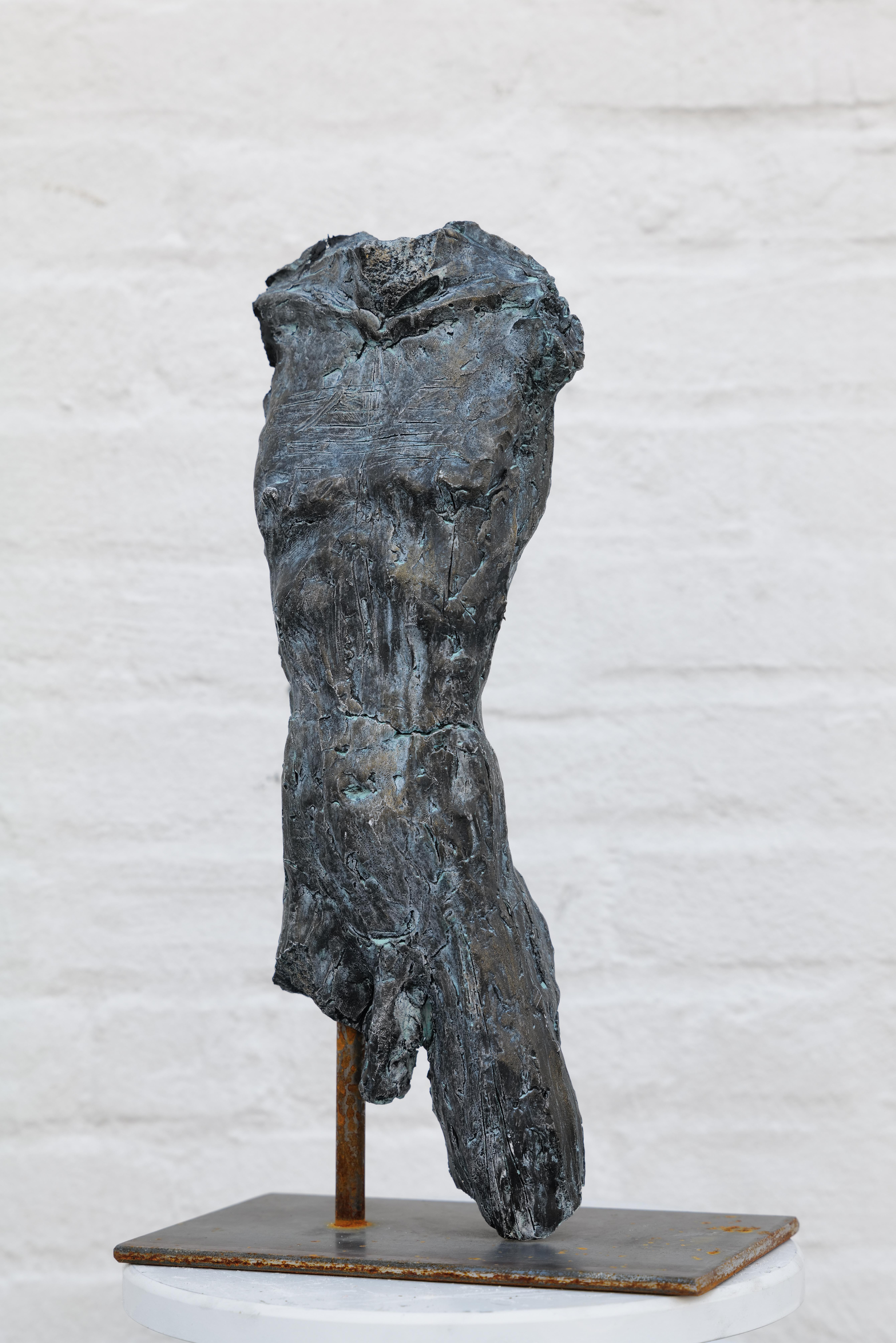 Scultura moderna di torso maschile di Zura - Resina o bronzo, 2025 in vendita 1