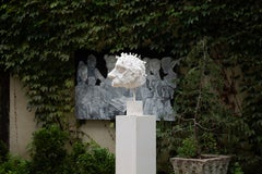 Viaggiatore, 2026  Scultura figurativa e concettuale di Zura