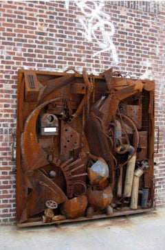 Zura, “Bonkers”, Monumental Abstract Sculpture – Large-Scale Geometric Work